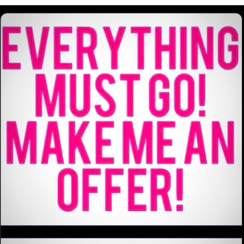 Looking to sell all listed!